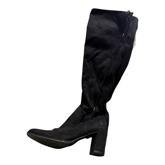 Marc Fisher Women's Vany Over-The-Knee High-Heel Boots Black Size 8.5 - Picture 2 of 7
